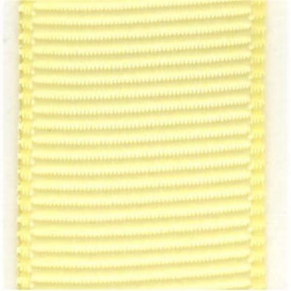 Papilion R074200160617100Y .63 in. Grosgrain Ribbon 100 Yards - Baby Maize, Papilion, Mfr#: R074200160617100Y